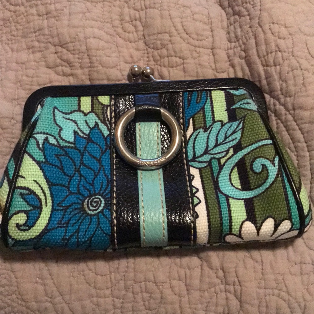 Unused Isabella Fiore patterned clutch